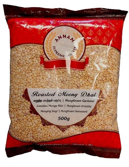 Annam Roasted Moong Dal - Mung Dal - 500g - salpers.ch