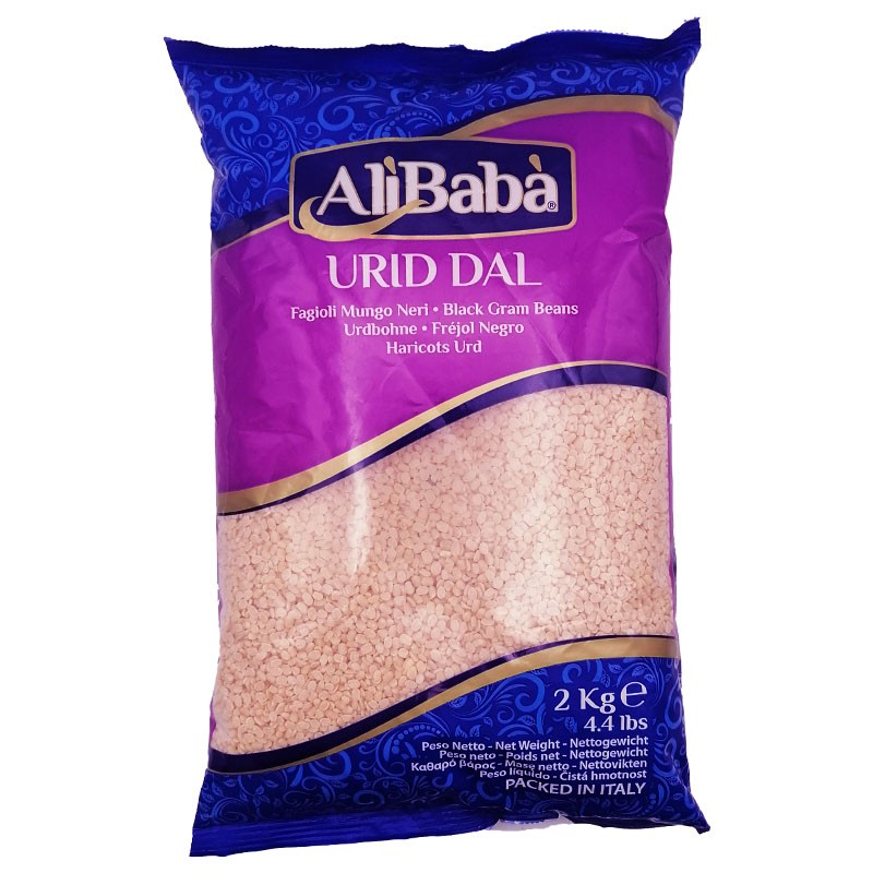 Alibaba Urid Dal Washed - 2Kg - salpers.ch