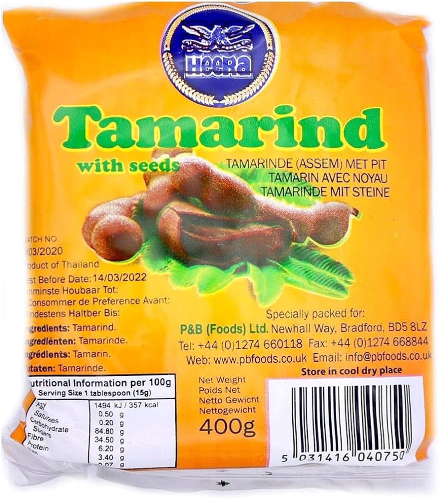 Heera Tamarind With Seeds - 400g - salpers.ch