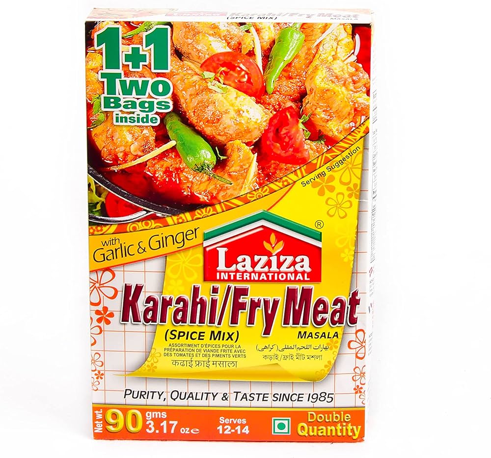 Laziza Karahi - Fry Meat - Double Pack - 90g - salpers.ch