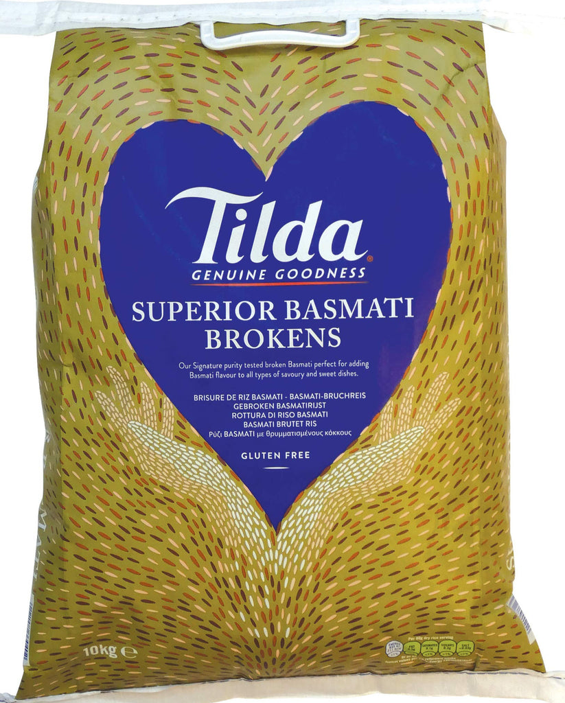Tilda Broken Basmati Rice - 10Kg - salpers.ch