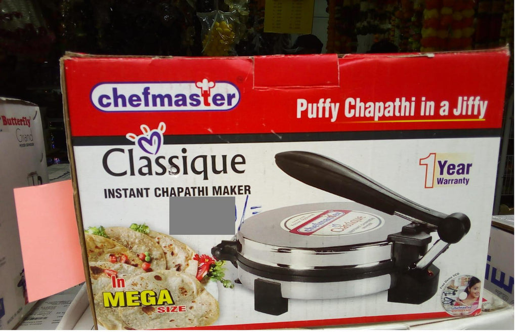 Chefmaster Classique Instant Chapathi Maker - salpers.ch