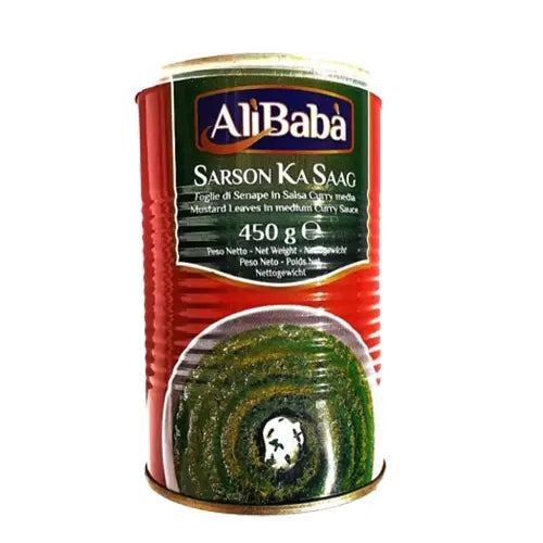 Alibaba Sarson Ka Saag - Tin Pack - 450g - salpers.ch