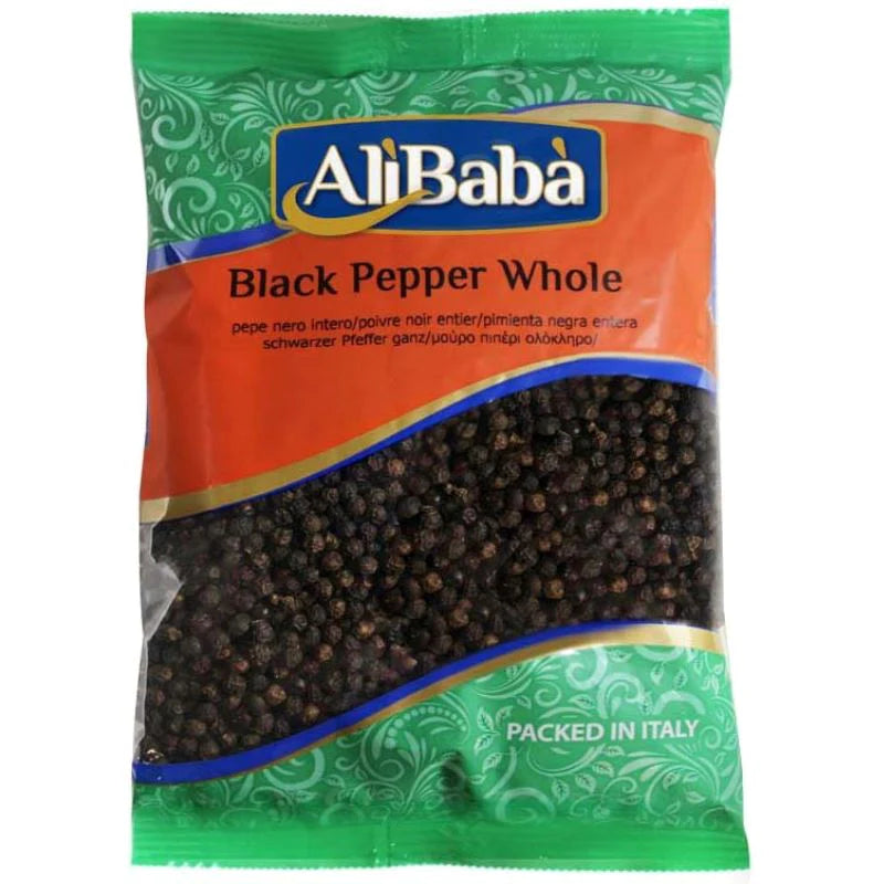 Alibaba Black Pepper Whole - 100g - salpers.ch
