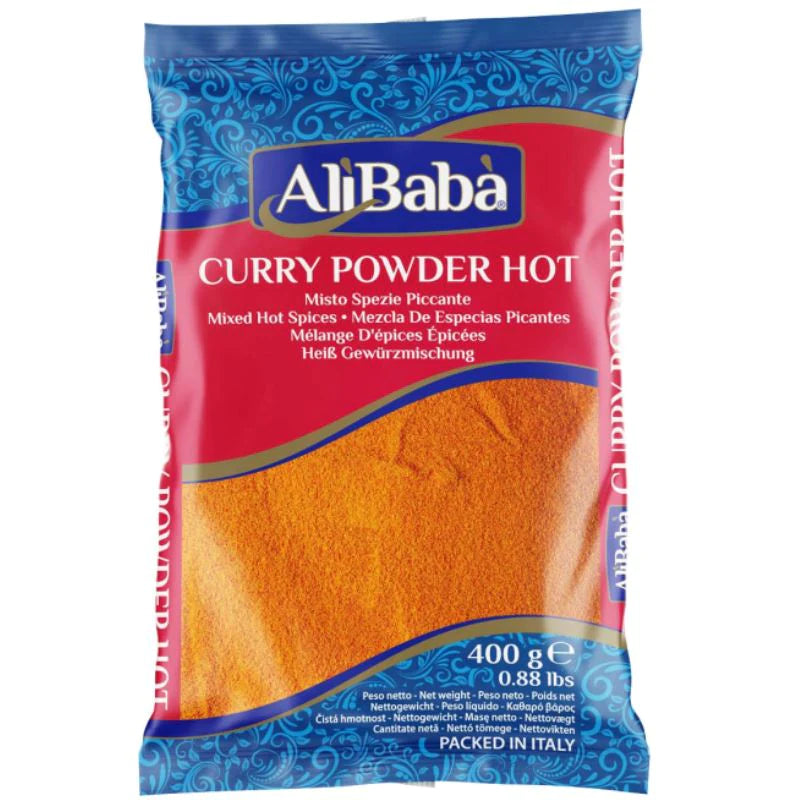 Alibaba Curry Powder Hot - 400g - salpers.ch