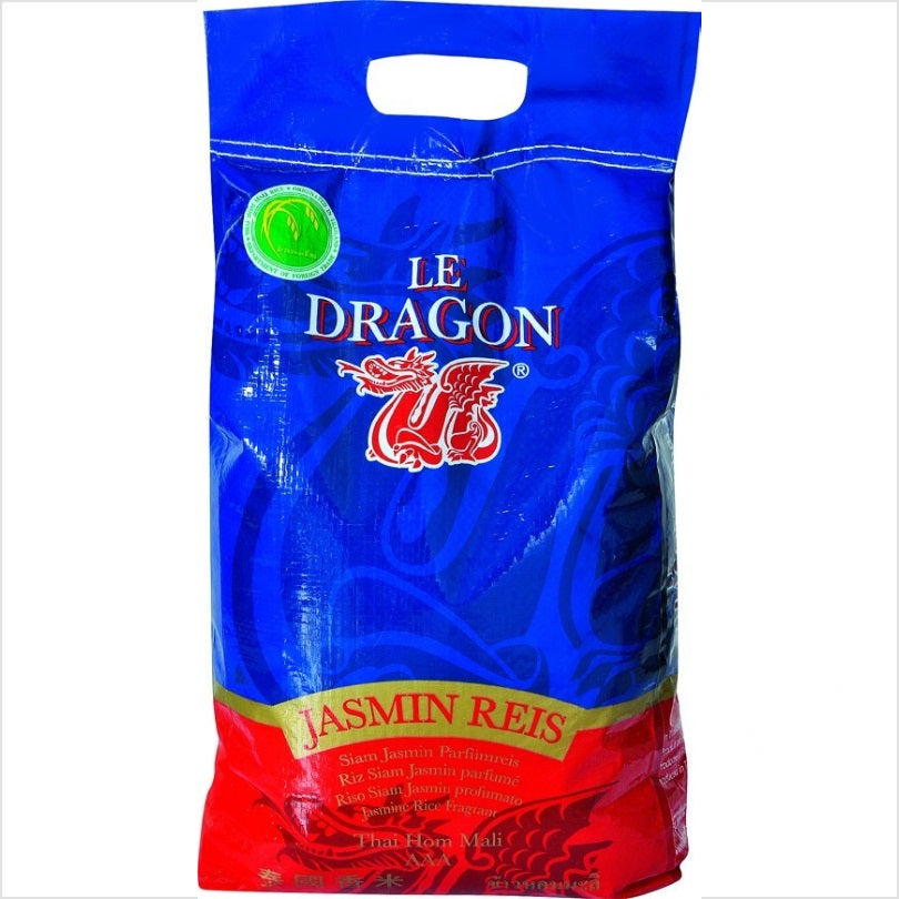 Le Dragon - JASMINE FRAGRANT Rice - 5Kg - salpers.ch