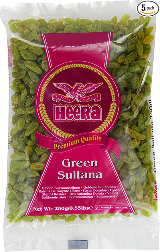 Heera Green Sultanas - 100g - salpers.ch