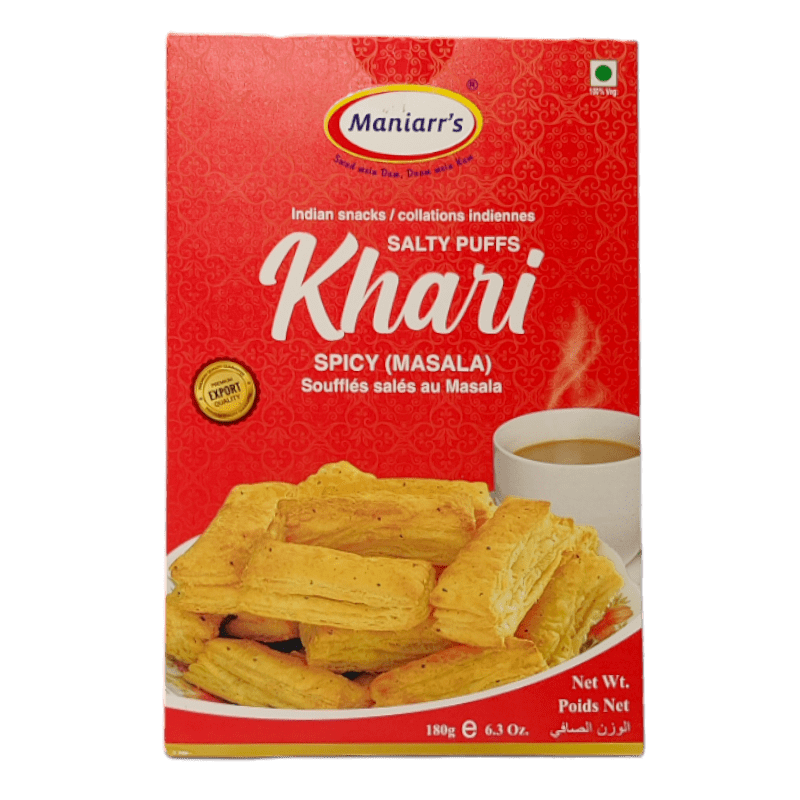 Maniarr's Khari Salty Puff - Spicy - 180g - salpers.ch