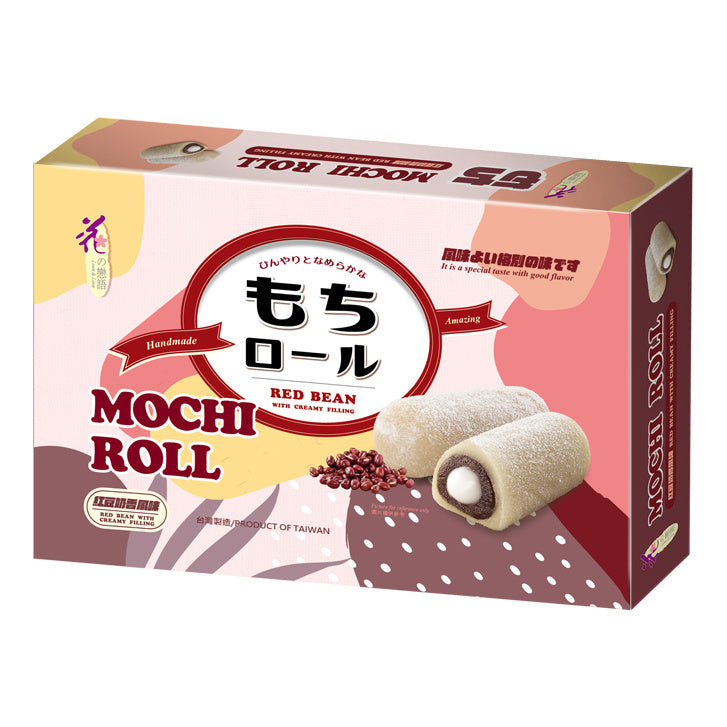 Mochi Roll Red Bean & Creamy Filling - 150g - salpers.ch
