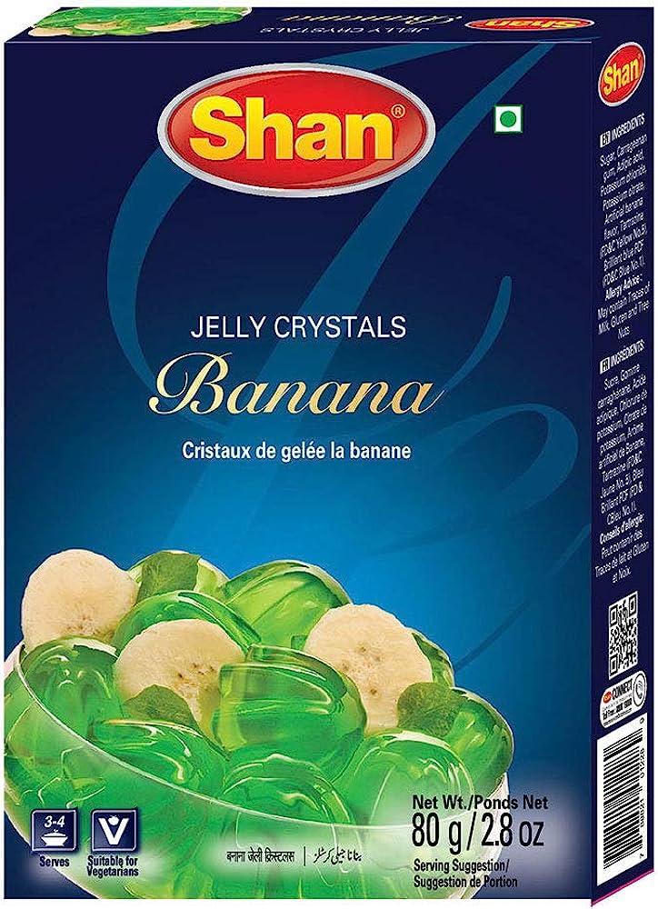 Shan Jelly Banana - 80g - salpers.ch