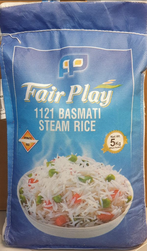 Fair Play Steam Basmati Rice - 5kg - salpers.ch