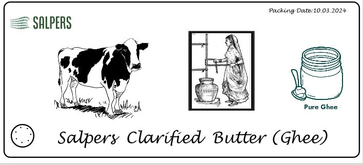 Salpers Clarified Butter Ghee - 300g - salpers.ch