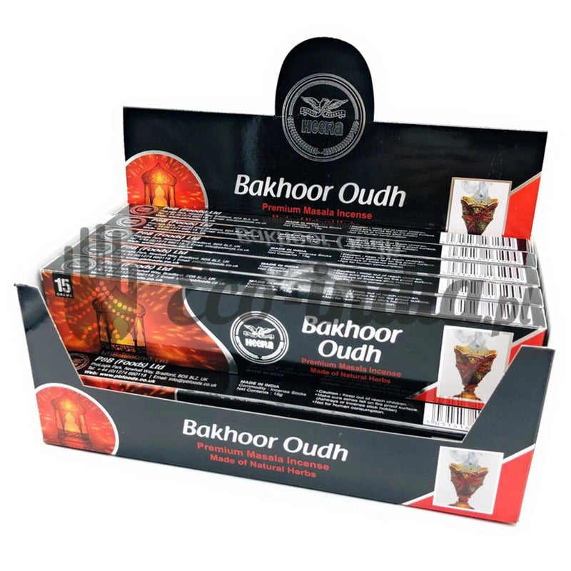 Heera Bakhoor Oudh Agarbatti - Incense - 15 Stick Pack - salpers.ch