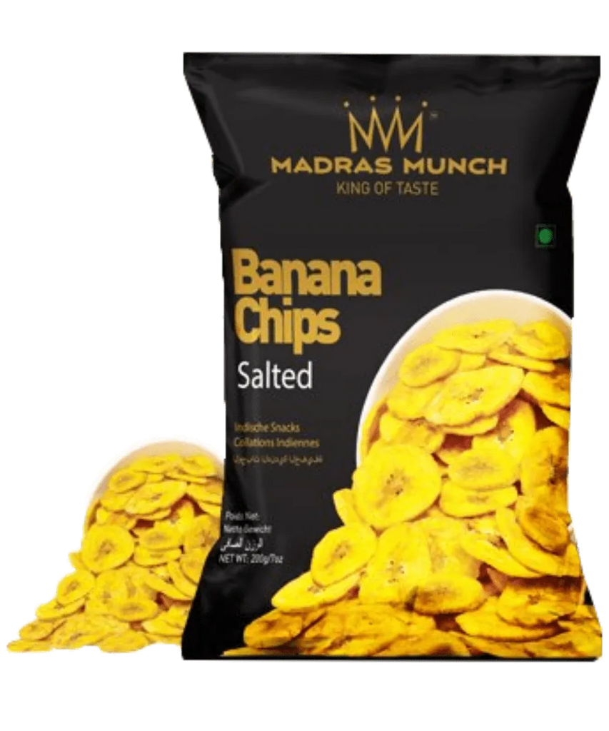 Madras Munch Banana Chips Salted - 200g - salpers.ch