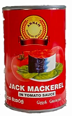 Annam Jack Mackerel - Tomato Sauce - Tin - 425g - salpers.ch