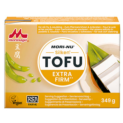 Fresh Tofu Extra Firm . Soya Bean Curd - Orange - 349g - salpers.ch