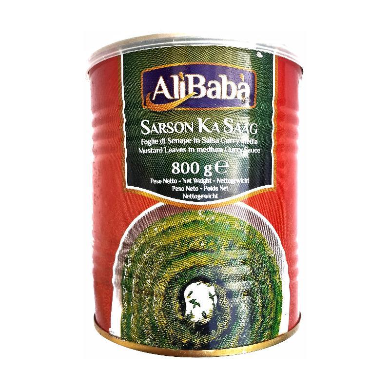 Alibaba Sarson Ka Saag - Tin Pack - 800g - salpers.ch