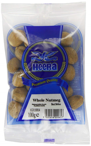 Heera Nutmeg Whole - 100g - salpers.ch