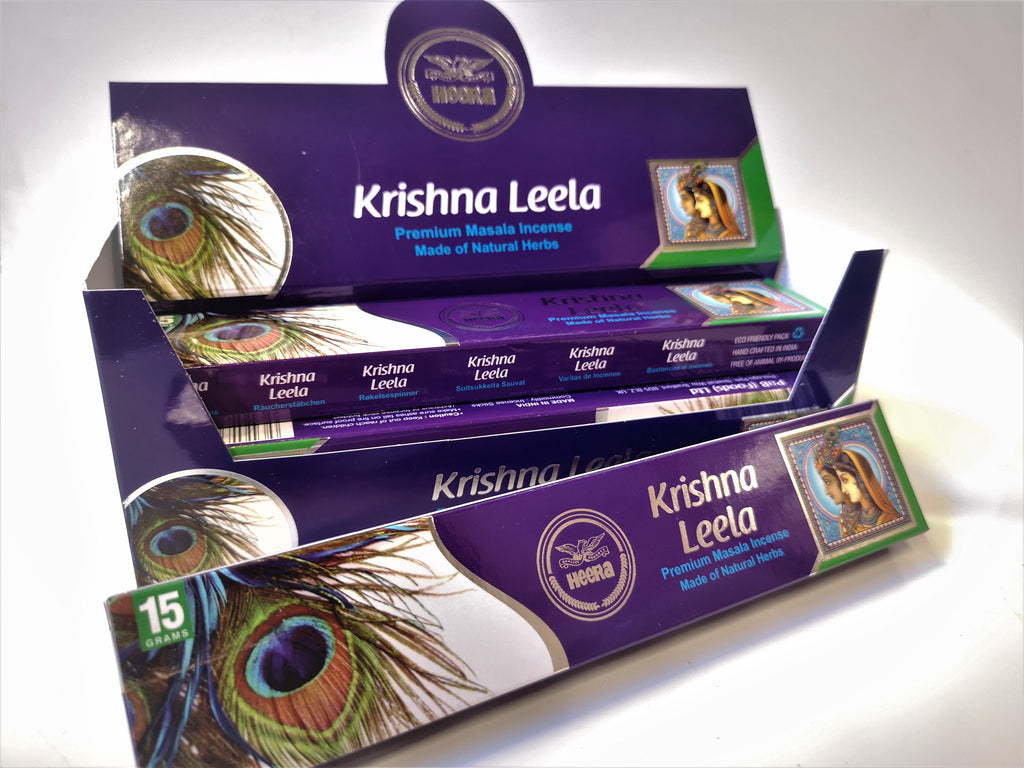 Heera Krishna Leela Agarbatti - 15 Stick Pack - salpers.ch
