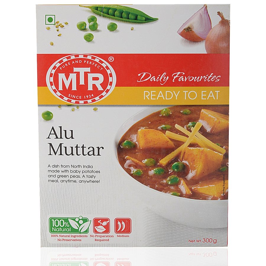 MTR Alu Mutter - Ready To Eat - 300g - salpers.ch