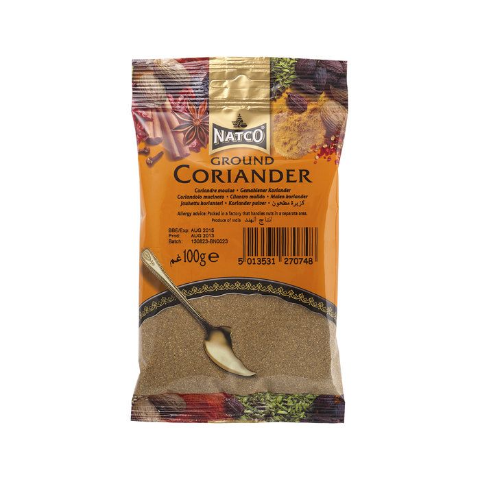 Natco Coriander Ground - Dhania Powder - 100g - salpers.ch