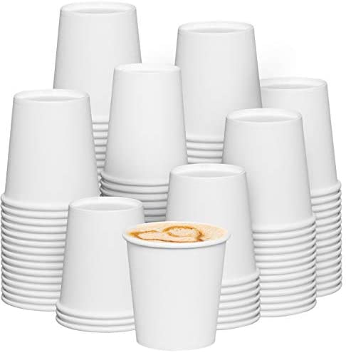 Double Wall Paper Cup - White - 250ml - 50 Pcs - salpers.ch