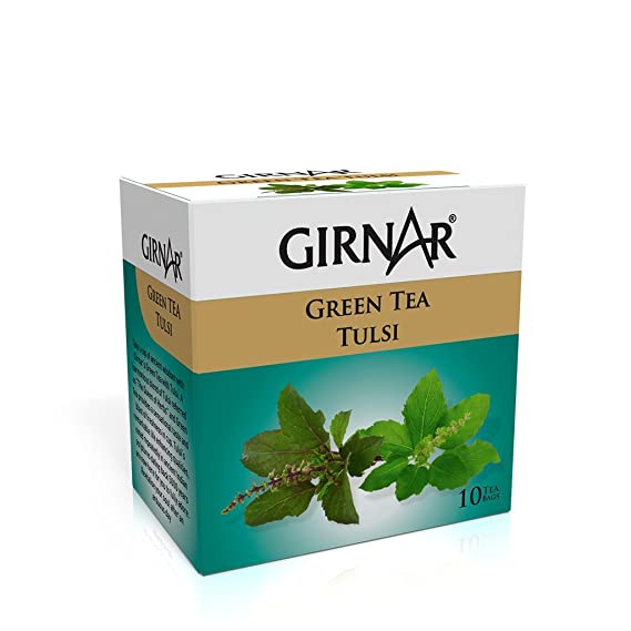 Girnar Green Tea Tulsi - 10 Tbags - salpers.ch
