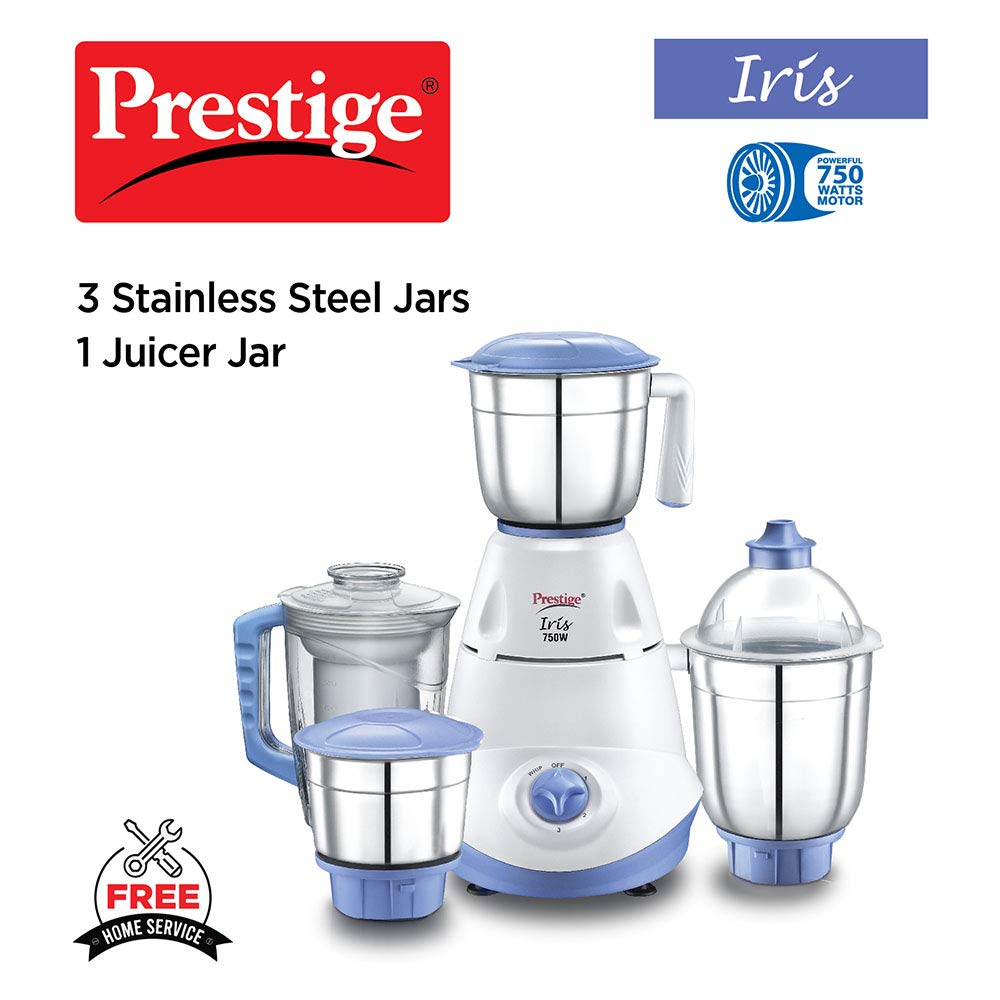 Prestige Iris 750 Watt Mixer Grinder - salpers.ch