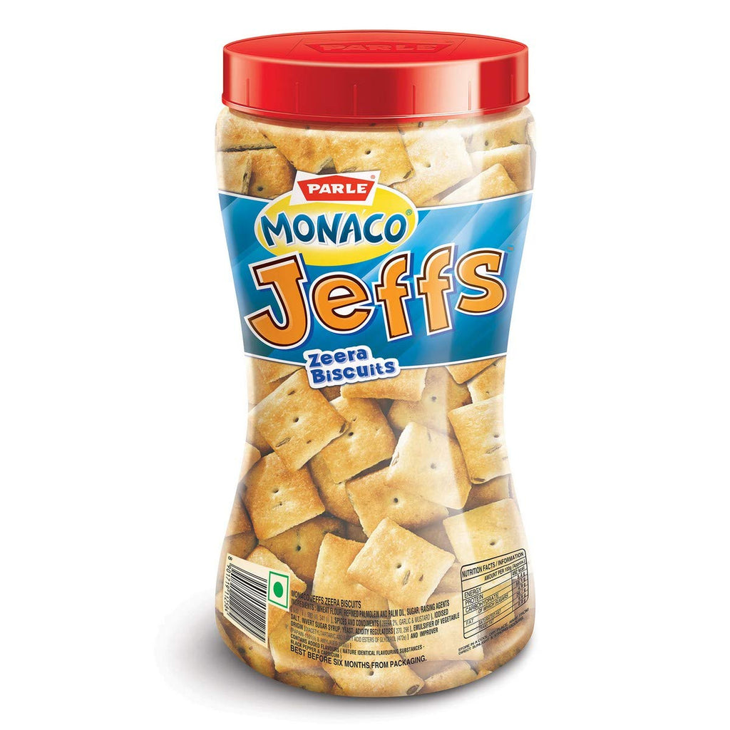 Parle Monaco Jeffs Zeera - Cracker - 200g - salpers.ch