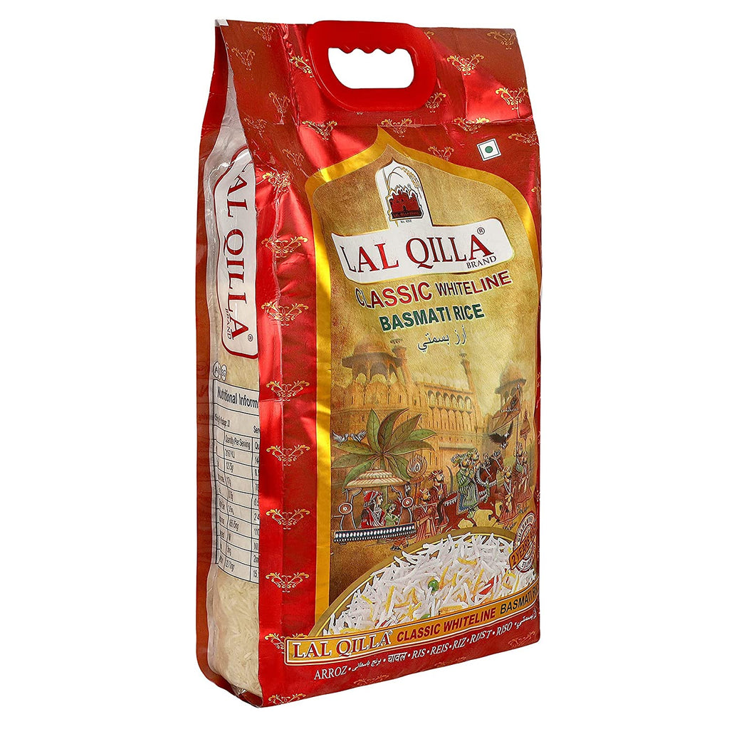 Lal Qila Whiteline Classic Basmati Rice - 5KG - salpers.ch