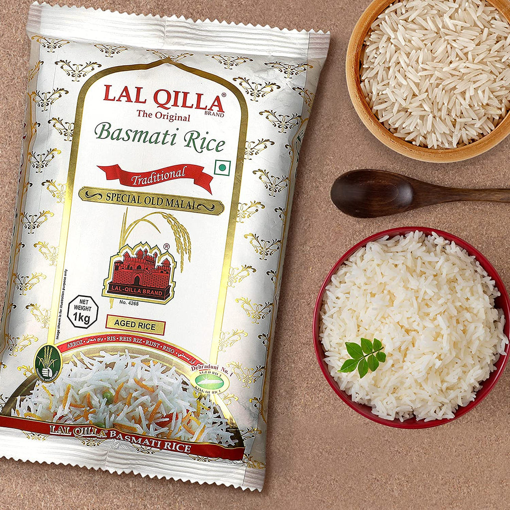 Lal Qila Original Traditional Basmati Rice - 1KG - salpers.ch