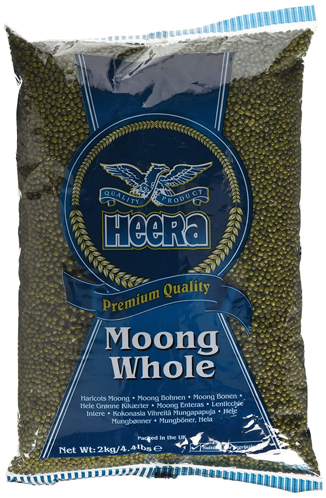 Heera Moong Whole - Moong Beans - 2Kg - salpers.ch