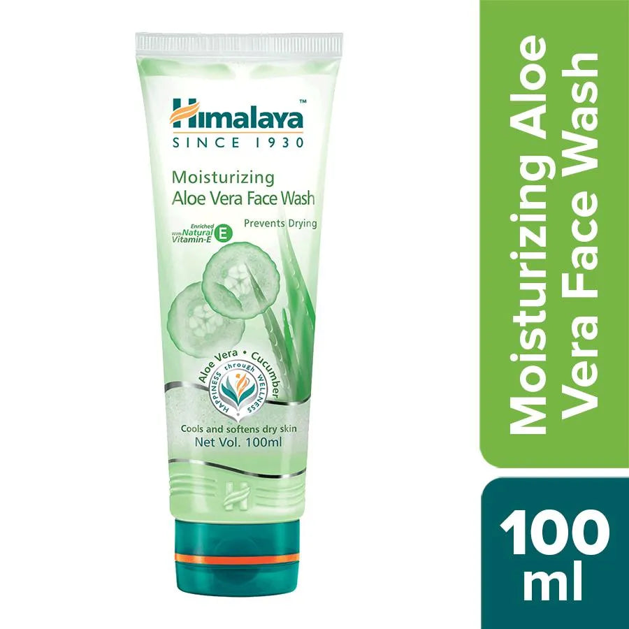 Himalaya moisturizing aloe online vera face wash