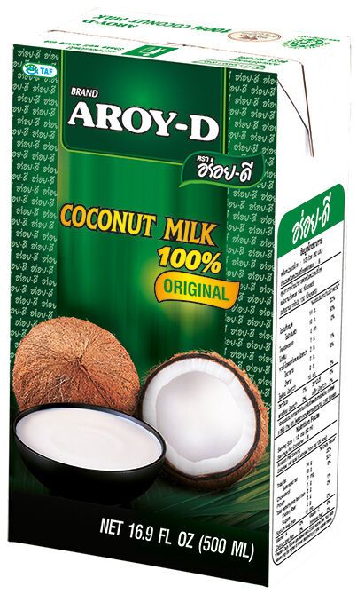 Aroy-D Coconut Milk - 500ml - salpers.ch