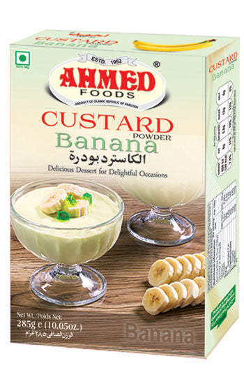 Ahmed Banana Custard - 285g - salpers.ch