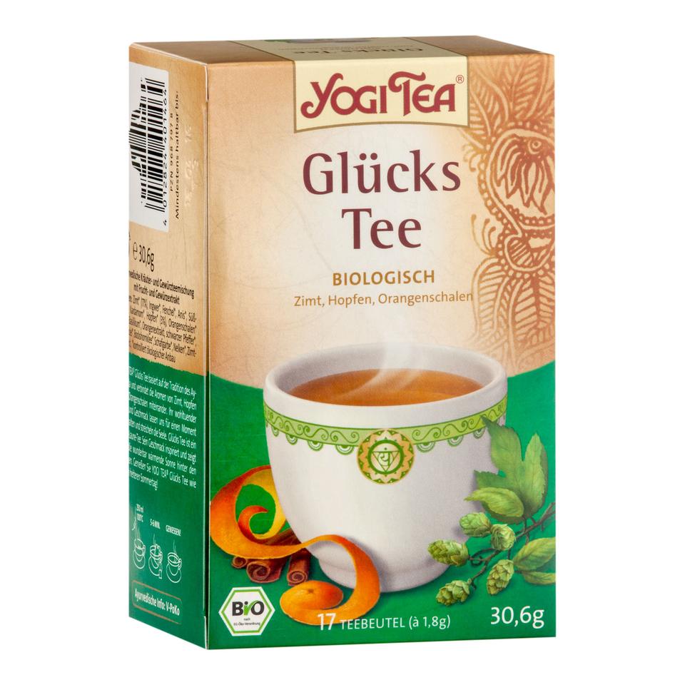 Bio - Yogi Tea Glücks Tee - 30.6g - salpers.ch