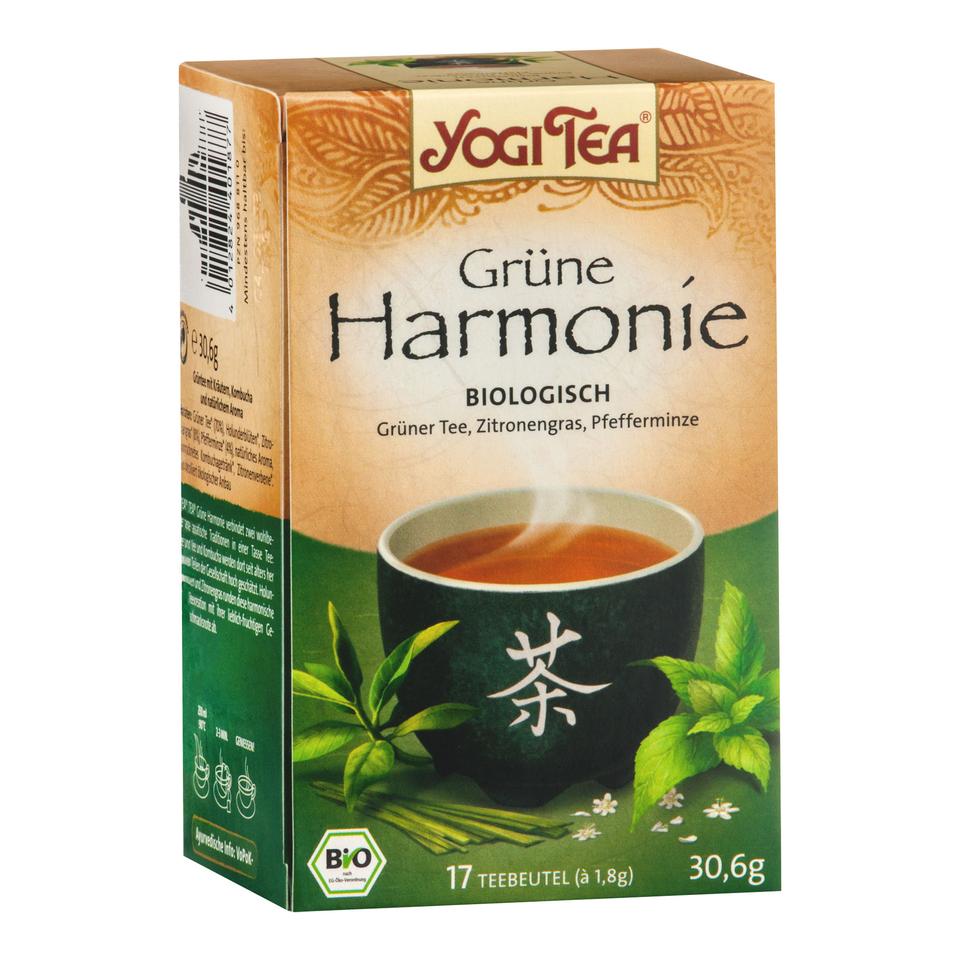 Bio - Yogi Tea Grüne Harmonie - 30.6g - salpers.ch