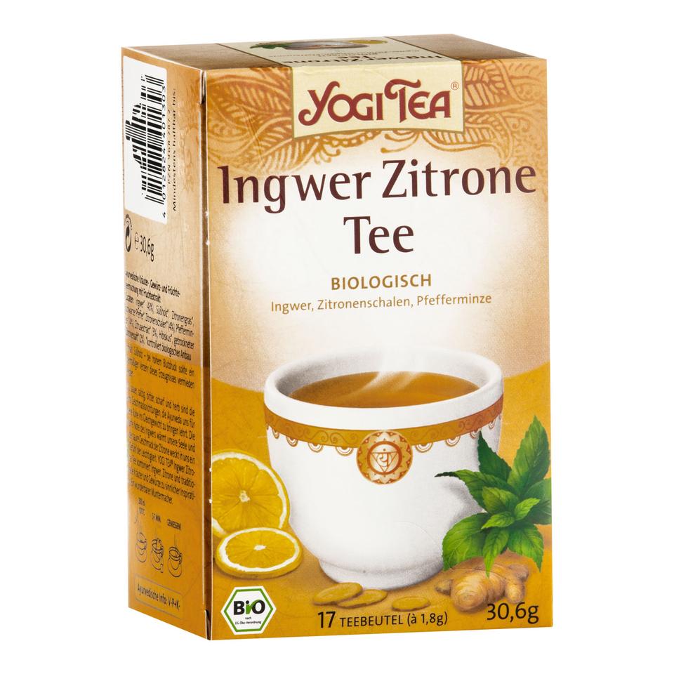 Bio - Yogi Tea Ingwer Zitrone - 30.6g - salpers.ch