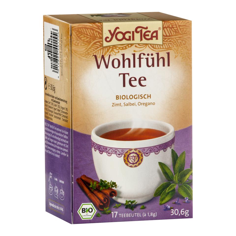 Bio - Yogi Tea Wohlfühl Tee - 30.6g - salpers.ch