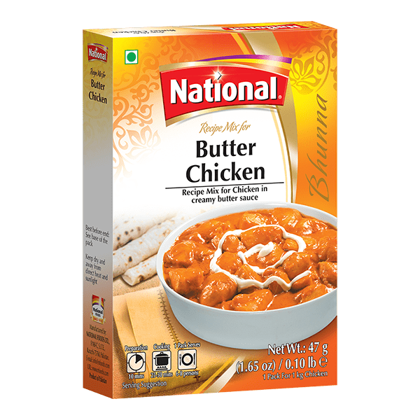National Butter Chicken Masala - Double Pack - 94g - salpers.ch