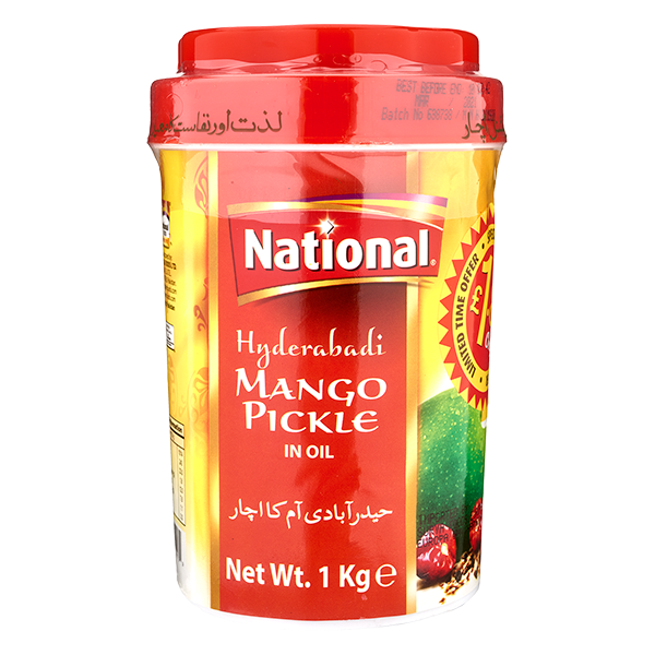 National Hyderabadi Mango Pickle - 1Kg - salpers.ch