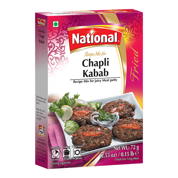 National Chapli Kebab Masala - 72g - salpers.ch