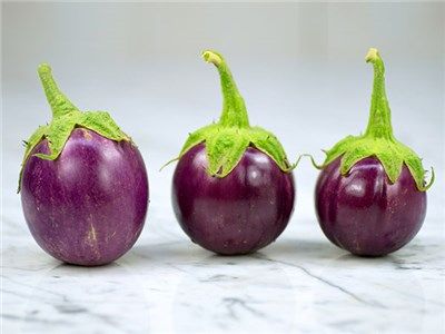 Brinjal - Eggplant - Small Round- 400g (appx) - salpers.ch