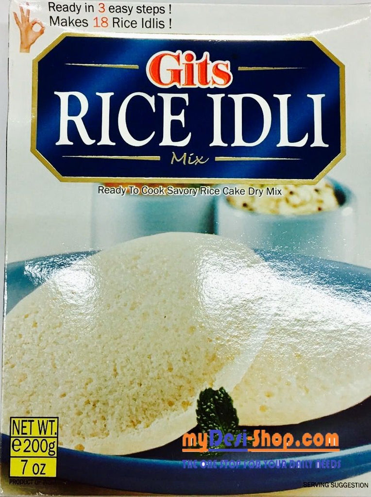 Gits Rice Idli Mix - Double Pack - 2 X 200gr - salpers.ch
