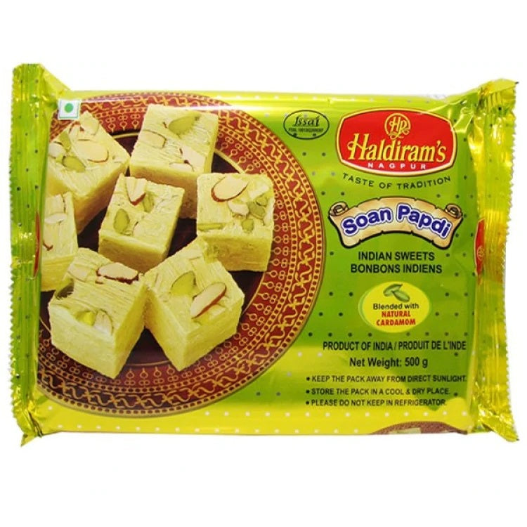 Haldiram's Soan Papdi - Cardamom - 250g - salpers.ch