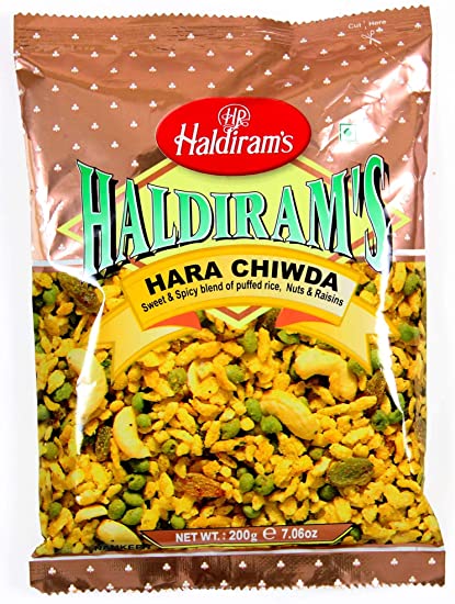 Haldiram's Hara Chiwda - 200g - salpers.ch