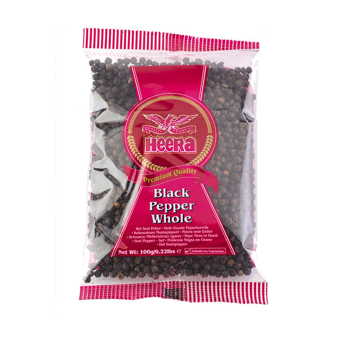 Heera Black Pepper Whole - 100g - salpers.ch