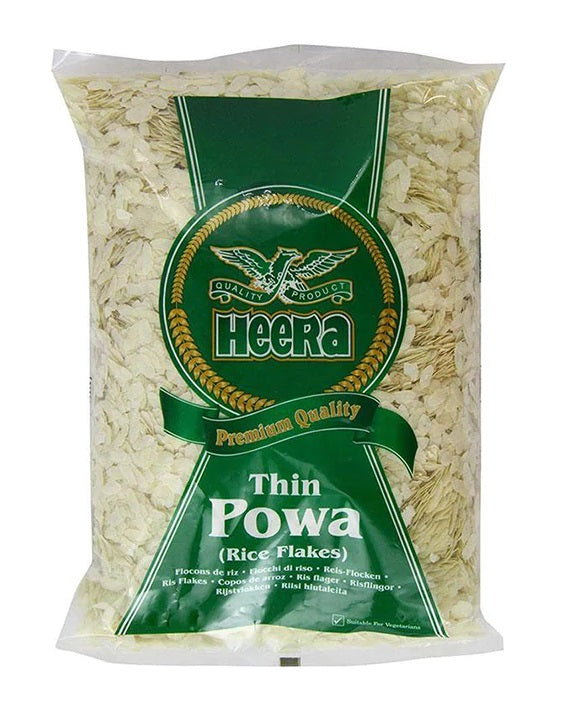 Rice Flake Thin - Poha / Pawa Thin - Heera - 1KG - salpers.ch