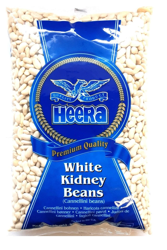 Heera Alubia Beans - White Kidney Beans - 2Kg - salpers.ch