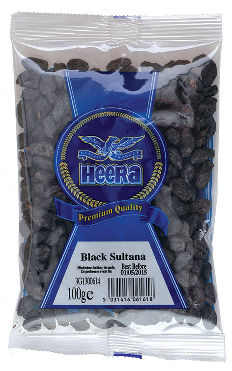 Heera Black Sultana - 100g - salpers.ch